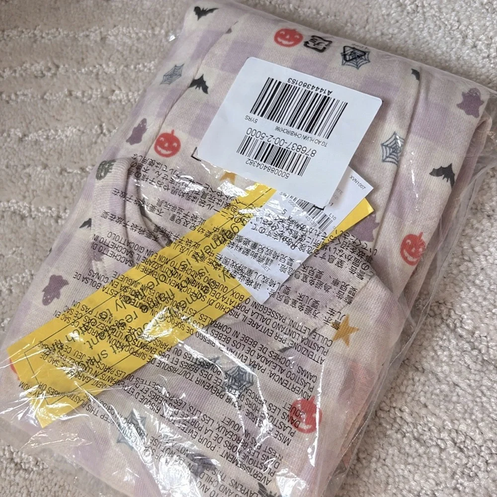 NEW GAP Halloween Gingham Plaid Pajamas